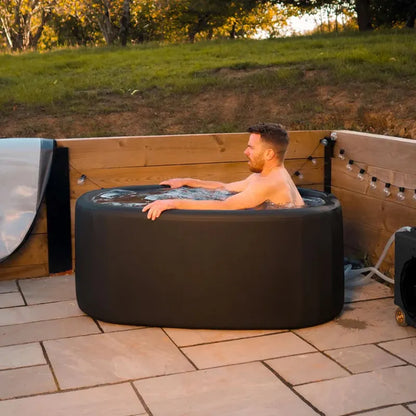 Portable Inflatable Ice Bath with Chiller